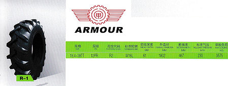18,4-38 12PR R1 TL ARMOUR, фото 2