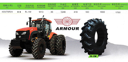 420/70R24 R1W ARMOUR, фото 2