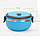 Ланч бокс для еды контейнер пищевой 1 секция 0,7 л оранжевый, фото 6