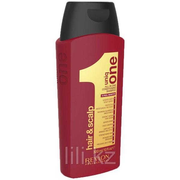 Шампунь-кондиционер очищающий Revlon Uniq One Conditioning Shampoo 300 мл.