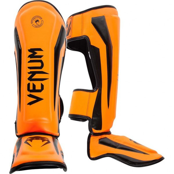 Щитки для ног Venum Elite Neo Orange