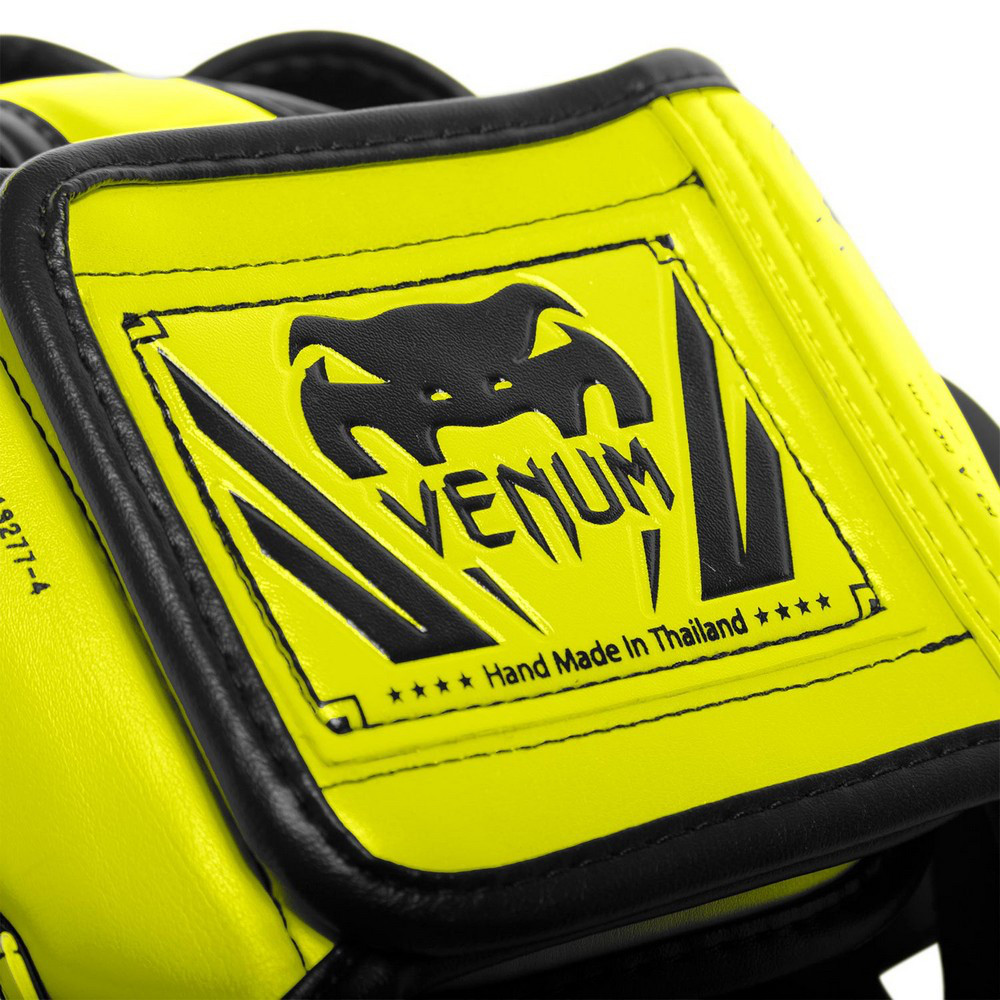 Боксерский шлем Venum Elite Neo Yellow - фото 3 - id-p49732130
