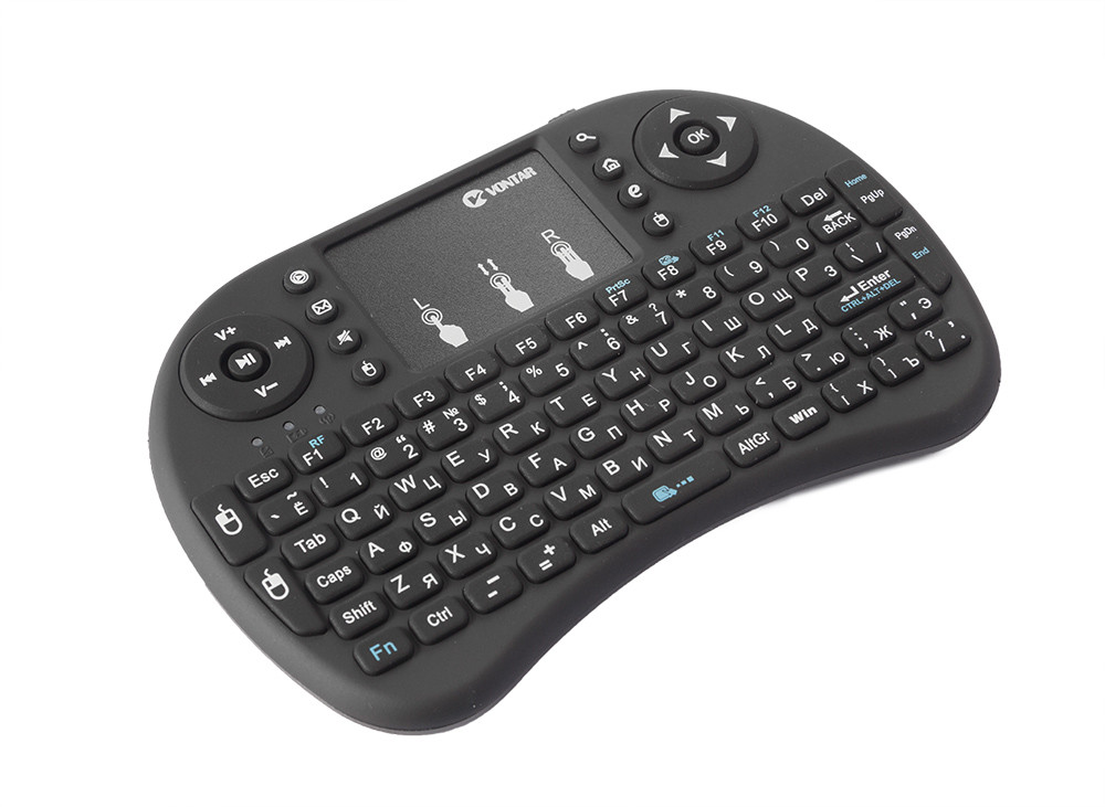 Беспроводной пульт-клавиатура-джойстик для SMART TV приставок