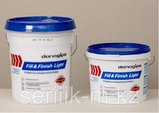 Готовая финишная полимерная шпатлёвка.Danogips Fill&Finish Light –, фото 2