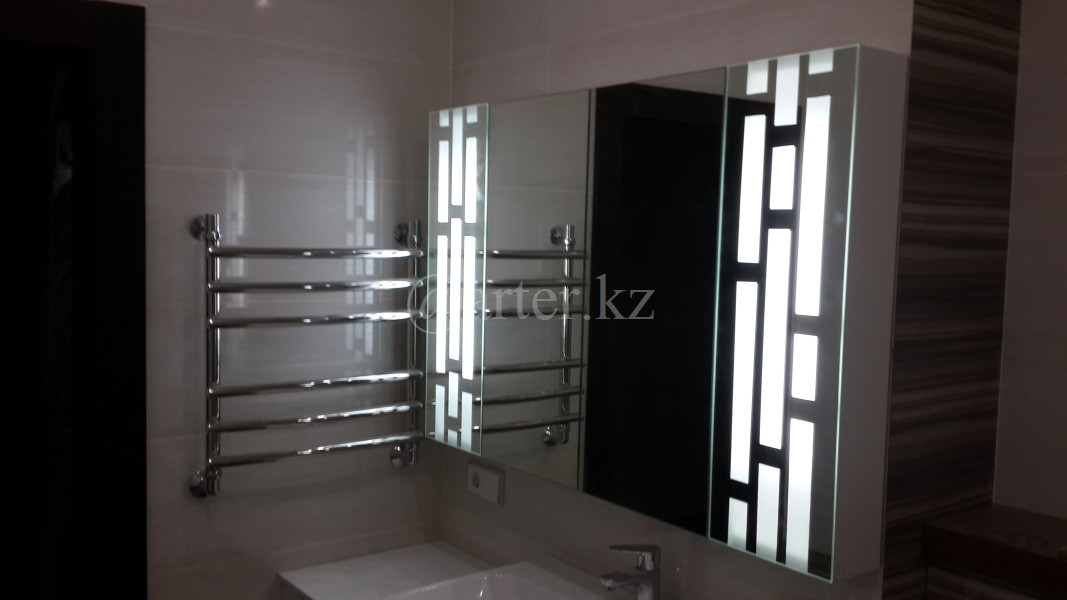 Зеркала с LED-подстветкой и пескоструйным рисунком