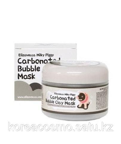 Elizavecca Очищающая глиняно-пузырьковая маска для проблемной кожи Milky Piggy Carbonated Bubble Clay Mask