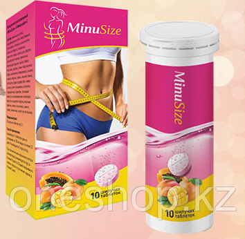 Шипучие таблетки для похудения MinuSize