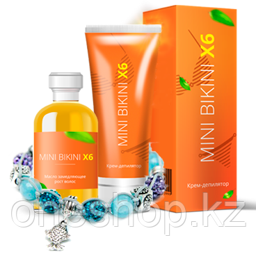 Mini Bikini X6 (Мини Бикини Х6) крем и масло для депиляции