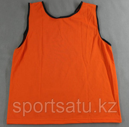 Футбольные накидки и манишки взрослые оранжевый