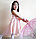 Платье с бантиком для девочки, цвет розовый, фото 3