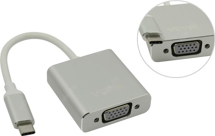 Адаптер USB 3,1 Type C  - VGA мама 