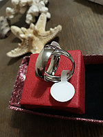 Парные кольца для влюблённых "Классика под серебро", фото 1