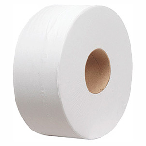 Туалетная бумага Jumbo двухслойная 150 метров (Premium) 100% целлюлоза от производителя - фото 1 - id-p46089866