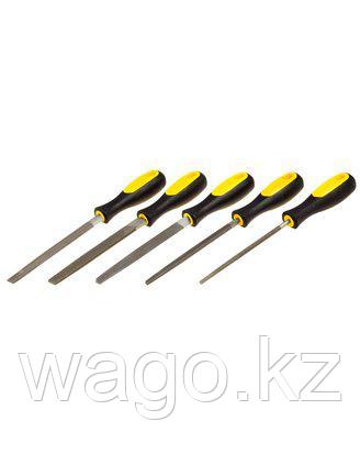 НАБОР НАПИЛЬНИКОВ STAYER 1681-15-H5_Z01, PROFI, С ДВУХКОМПОНЕНТНОЙ РУКОЯТКОЙ, ПЛОСКИЙ, ПОЛУКРУГЛЫЙ, ТРЕХГРАН, , фото 2