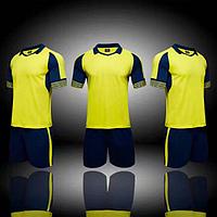 Форма футбол/волейбол без атрибутов XL желтый/темно-синий