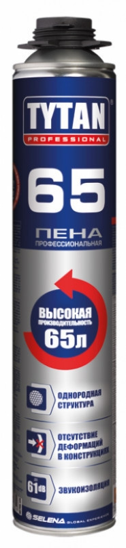 Пена профессиональная Tytan Professional 65