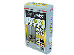 Premix Level 74 -Универсальная самовыравнивающаяся смесь.