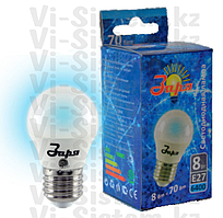 Лампа светодиодная Заря 8W E27 6400K G45
