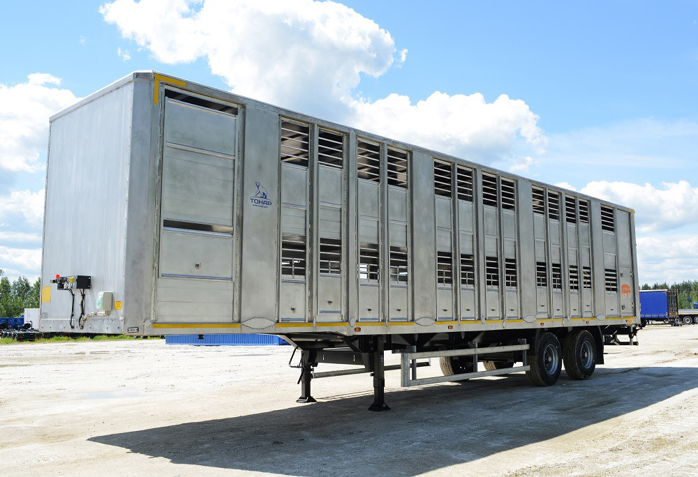 Полуприцеп для перевозки свиней (скотовоз) - фото 2 - id-p49767593