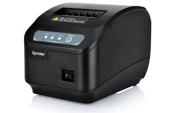 Чековый термопринтер Xprinter 80mm (USB или LAN)