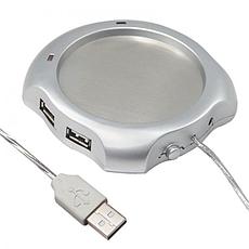 Подставка под чашку с подогревом от USB, фото 3