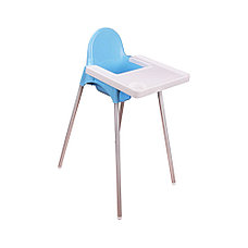 Детский стульчик для кормления (голубой), М6249, фото 2