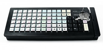 Клавиатура программируемая c ридером магнитных карт Posiflex KB-6600