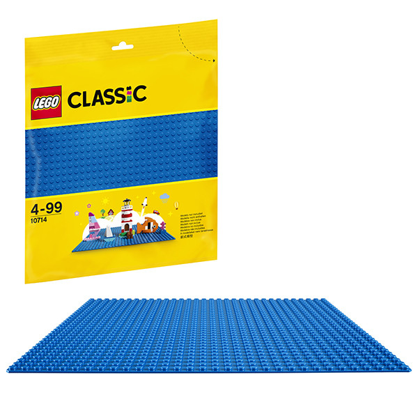 Lego Классика Синяя базовая пластина 10714
