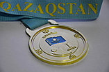 Медали с лентами с надписью Qazaqstan, фото 3