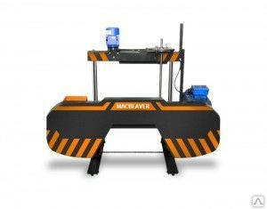 Электрическая ленточная пилорама "MacBeaver" 11 кВт