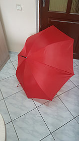 Зонт красный трость