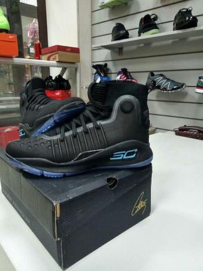 Баскетбольные кроссовки Under Armour Curry four IV ( 4 ) from Stephen Curry black , фото 2