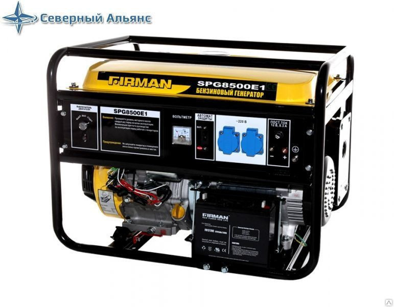 Бензиновый генератор Firman SPG8500E1