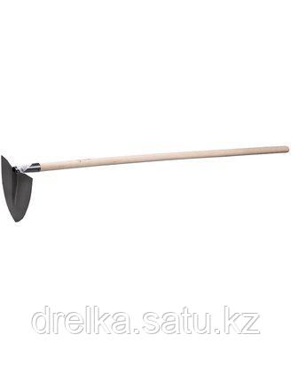 Тяпка мотыга ЗУБР 4-39599, профиль лепесток, с черенком , фото 2