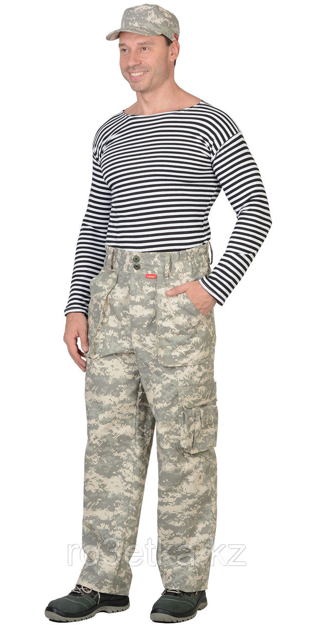 Брюки "СКАУТ (тк. Рип-стоп) " КМФ "Пустыня"