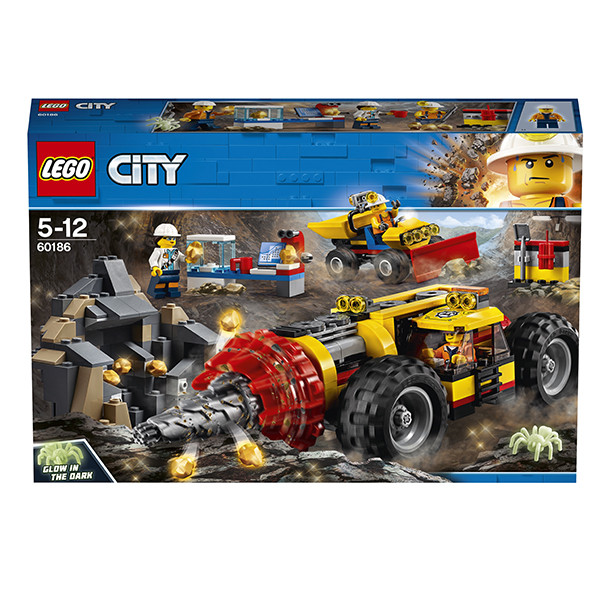 Lego City 60186 Тяжелый бур для горных работ
