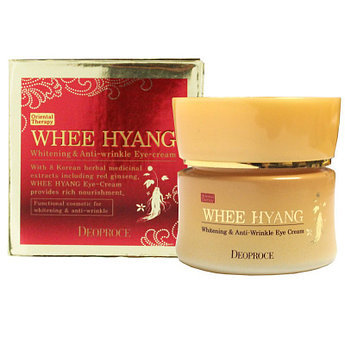 Антивозрастной крем для век Deoproce Whee Hyang Whitening & Anti-Wrinkle Eye Cream
