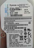 IBM 39M4526 250GB SATA II 3.5 HOT-SWAP қатты дискісі, 39M4529, 40K6889