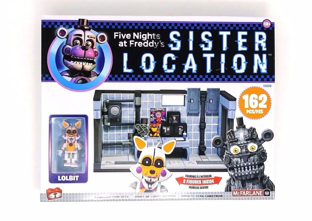 Five Nights at Freddy's Sister Location Конструктор "Комната охраны" 162 деталей