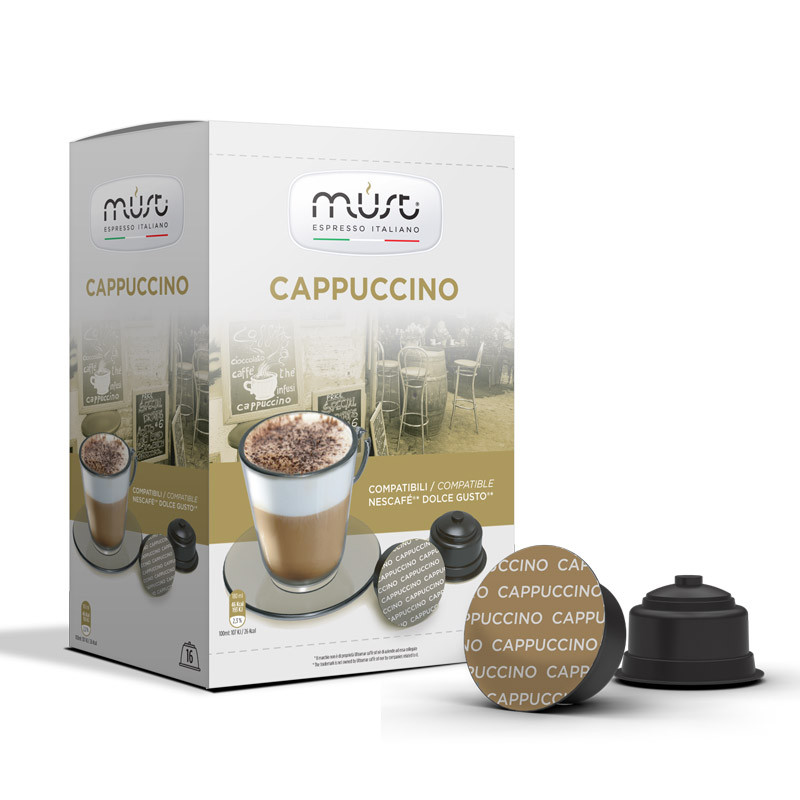 Кофе в капсулах "Must Cappuсcino" Dolce Gusto