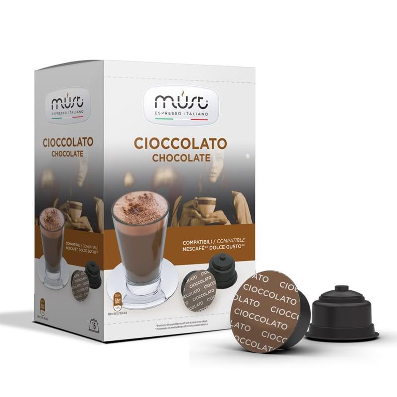 Шоколад в капсулах "Must Chocolate" Dolce Gusto