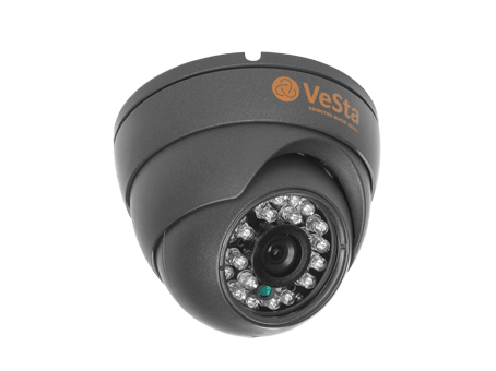 Антивандальная камера VeSta VC-2444 AHD FullHD, титан
