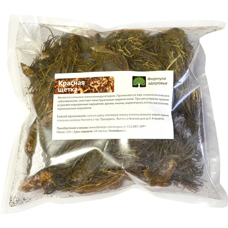 Красная щетка (родиола четырехчленная), 100 г