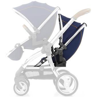 Прогулочный блок для второго ребенка Egg Tandem Seat Regal Navy - Mirror Chassis