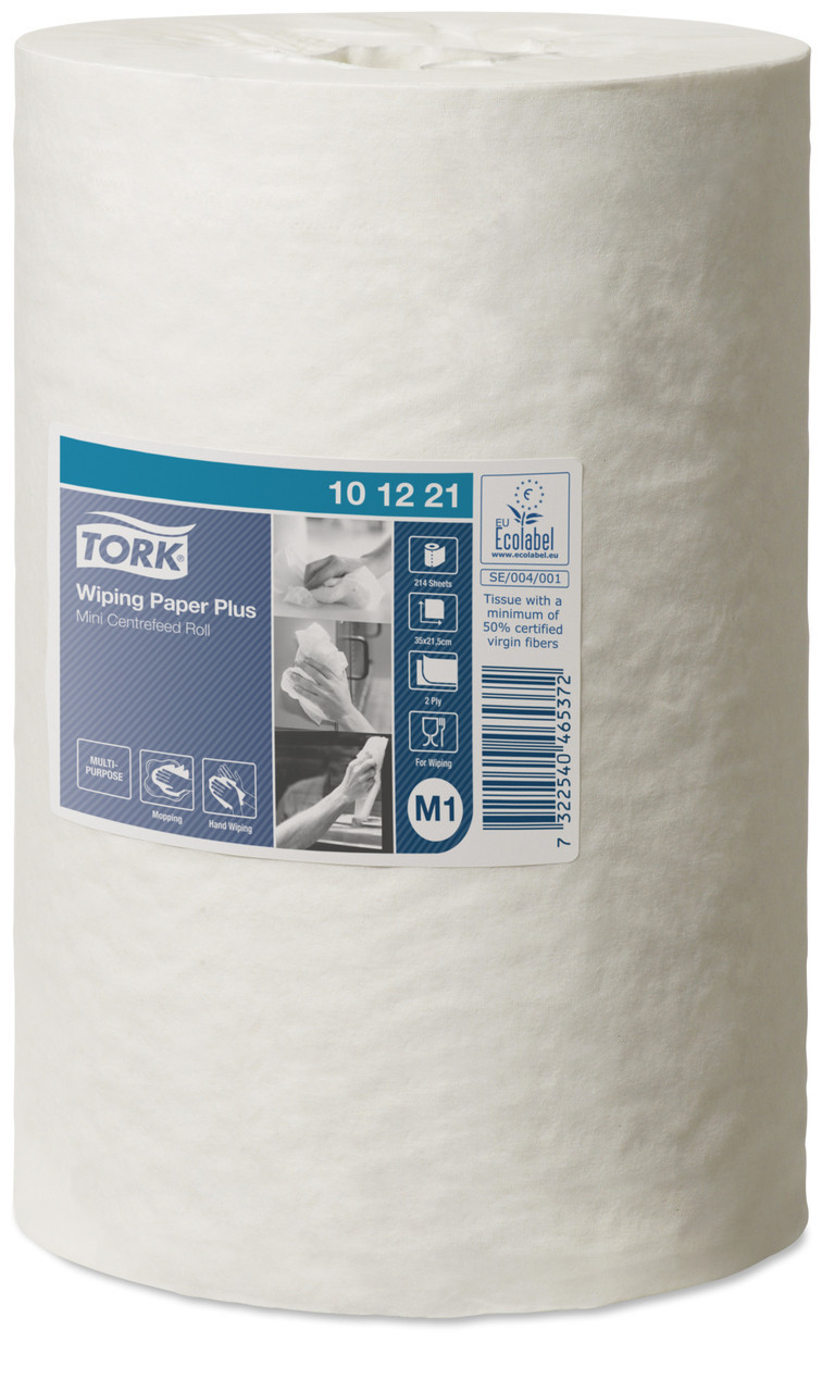 Протирочная бумага Tork Plus 101221