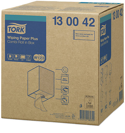 Протирочная бумага Tork Plus 130042, фото 2
