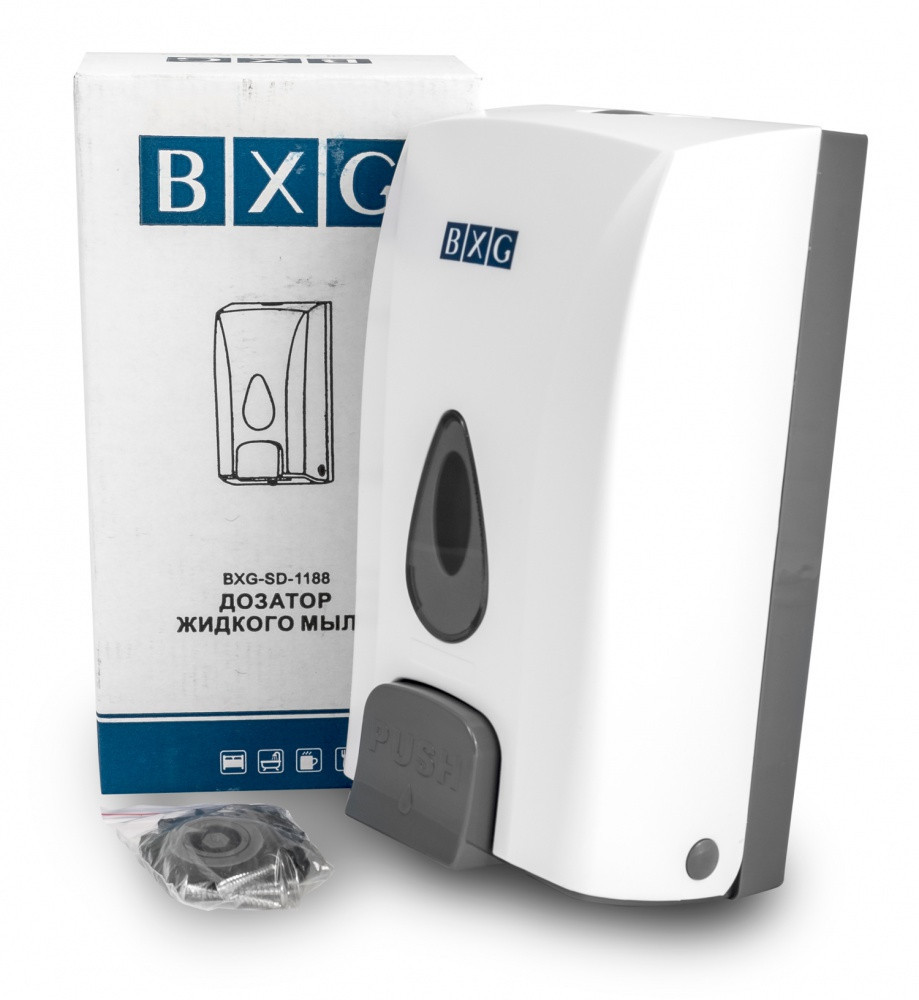 Дозатор жидкого мыла BXG SD 1188 (механический) - фото 3 - id-p49865464