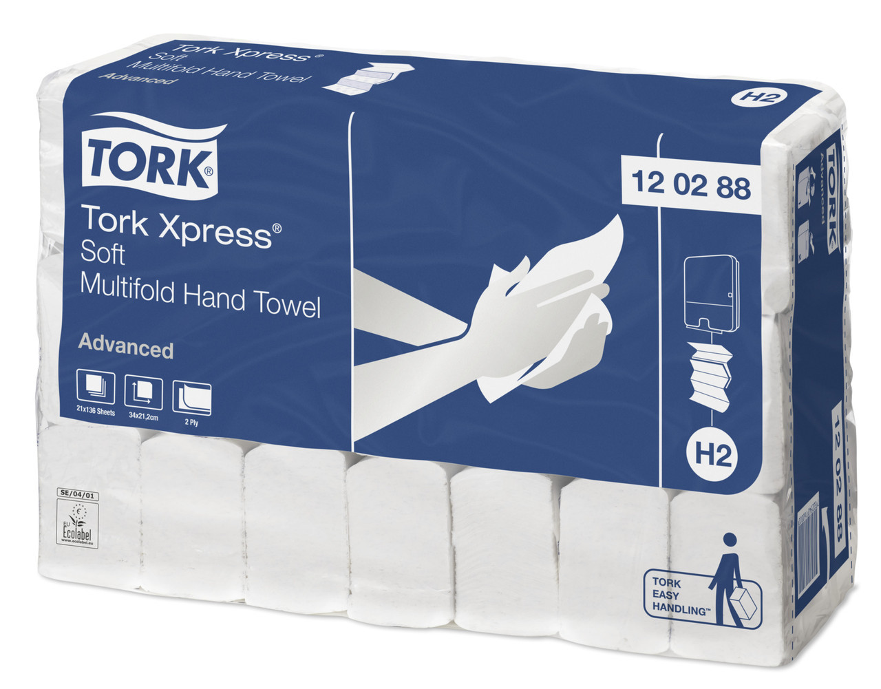 Tork Xpress® листовые полотенца сложения Multifold мягкие 120288