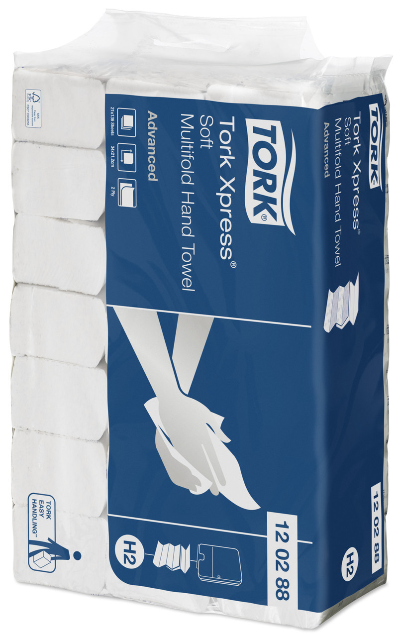 Tork Xpress® листовые полотенца сложения Multifold мягкие 120288 - фото 2 - id-p49865528