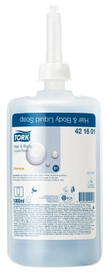 Tork жидкое мыло-гель для тела и волос 420601 - фото 1 - id-p49865544